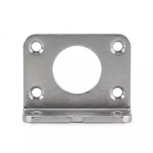 Airtac LB Type Mounting Accessory 40 mm Bore Diameter Metal Body Silver Color for MIC Series Mini Cylinder (With Cushion) ISO6432