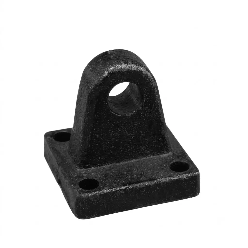 Airtac CA Type Mounting Accessory 16 mm Bore Diameter Metal Body Black Color for ACE Series Compact Cylinder