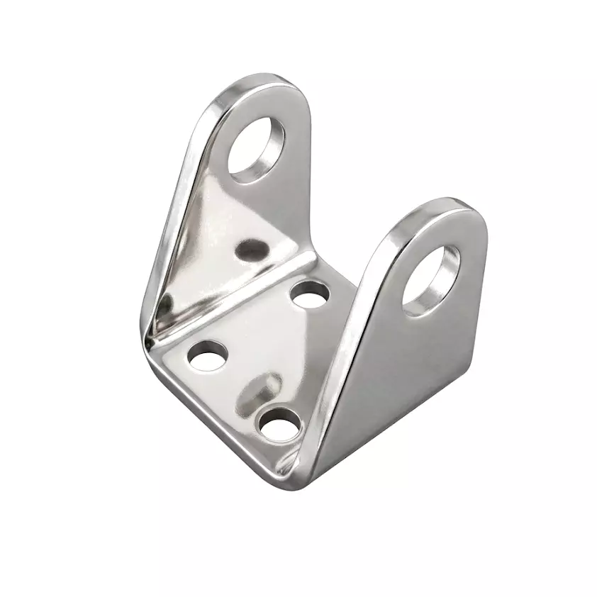 Airtac SDB Type Mounting Accessory 63 mm Bore Diameter Metal Body Silver Color for MGC Mini Cylinder