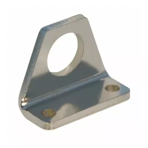 Airtac LB Type Mounting Accessory Silver Color Metal Body for 32 mm Bore Diameter RMS Series Magnetic Rodless Cylinder