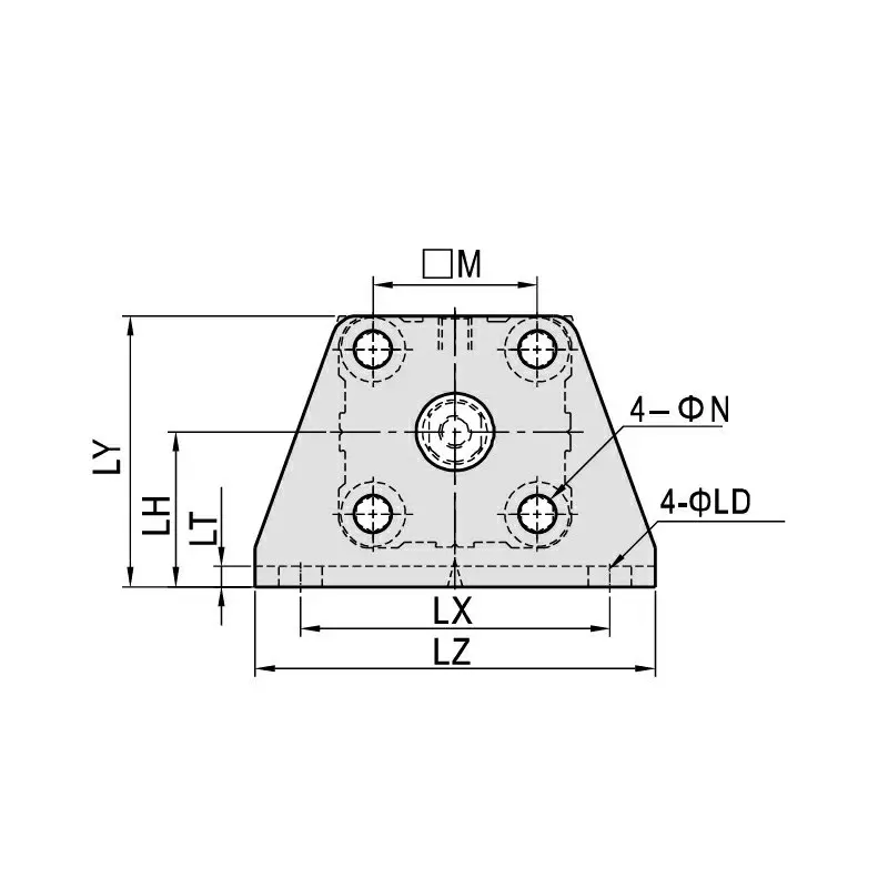 airtac-lb-type-mounting-accessory-20-mm-bore-diameter-metal-body-silver-color-for-acq-series-compact-cylinder