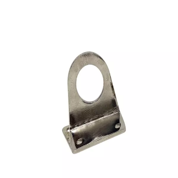 Spac SDNU Leg Bracket Foot Mounting Silver 25 mm for Cylinder Use, LBSDNU-25