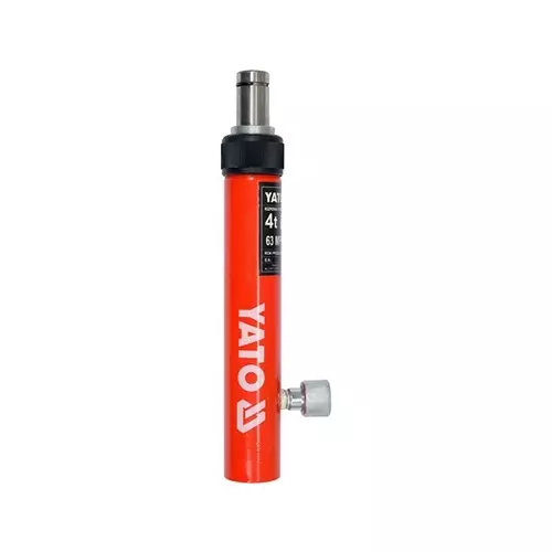 Yato 4 Ton Load Capacity Hydraulic Cylinder with 270-395 mm Working Range, YT-55512