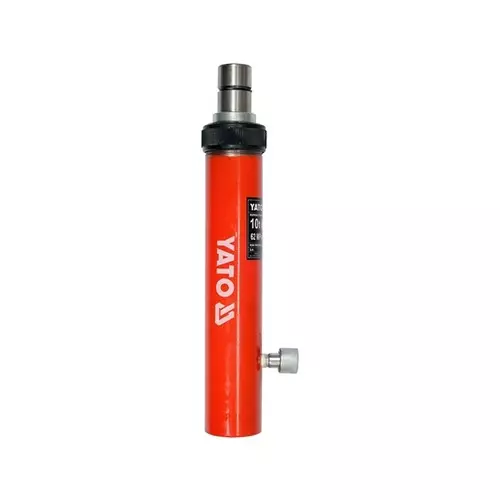 Yato 10 Ton Load Capacity Hydraulic Cylinder with 355-495 mm Working Range, YT-55513