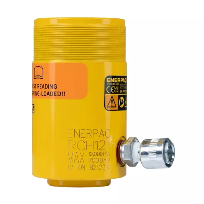 Enerpac Single Portable Hollow Plunger Hydraulic Cylinders 13t 42 mm stroke, RCH121