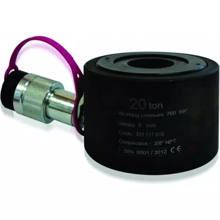 Sam Hydraulic Cylinder Portable General Purpose 20t 8 mm stroke, DDE-HYD
