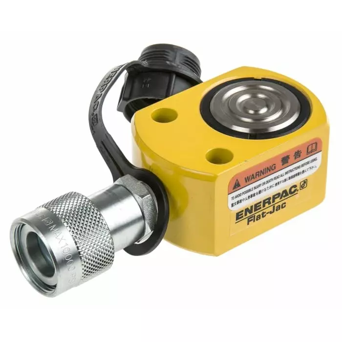 Enerpac Single Portable Low Height Hydraulic Cylinder 10t 12 mm stroke, RSM100