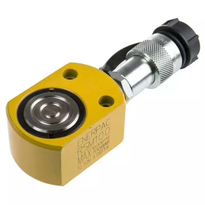 Enerpac Single Portable Low Height Hydraulic Cylinder 10t 12 mm stroke, RSM100