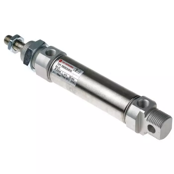 Norgren Pneumatic Piston Rod Cylinder 20 mm Bore 25 Stroke RM/8000/M Series Double Acting, RM/8020/M/25