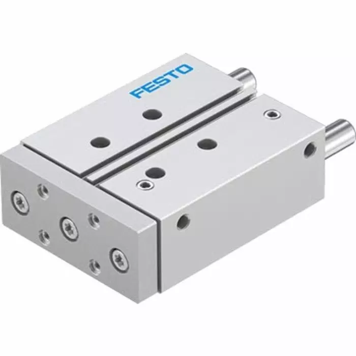 Festo Pneumatic Guided Cylinder DFM 80 mm Stroke, 32 mm, DFM-32-80-P-A-KF-F1A