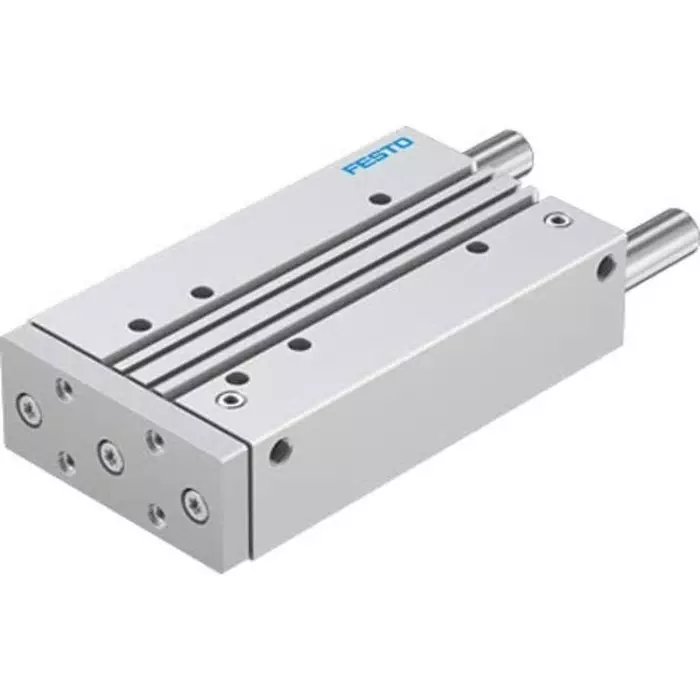 Festo Pneumatic Guided Cylinder DFM 200 mm Stroke, 50 mm, DFM-50-200-P-A-GF-F1A