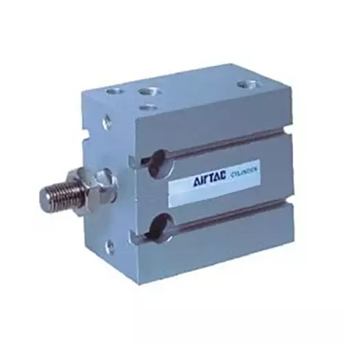 Airtac MD Series Multi-Mounting Cylinder Without Magnet Double Acting 10 mm Bore Dia. 25 mm Stroke Length