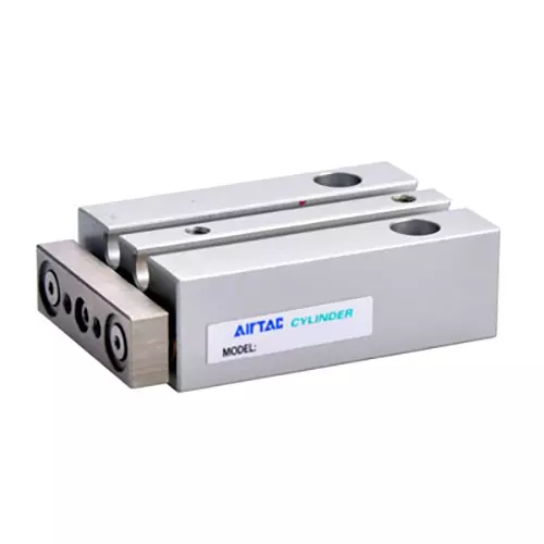 Airtac TCL Series Tri-Rod Pneumatic Cylinder Double Acting 12 mm Bore Dia. 50 mm Stroke Length