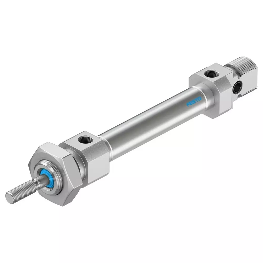 FESTO ISO Cylinder Piston Rod Barrel Design 0.15 Mpa - 1 Mpa Operating Pressure, 19178