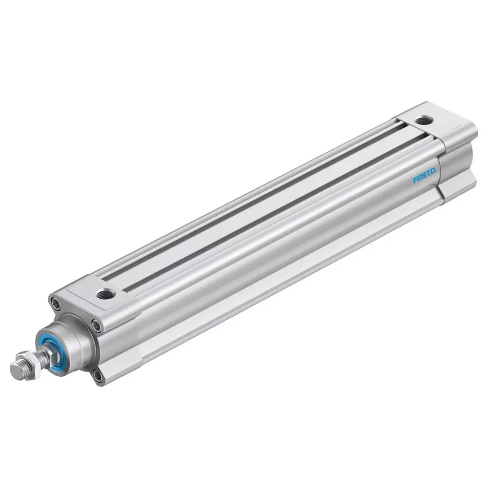 FESTO ISO Cylinder Piston Rod Profile Barrel Design 0.06 Mpa - 1.2 Mpa Operating Pressure, 1376911