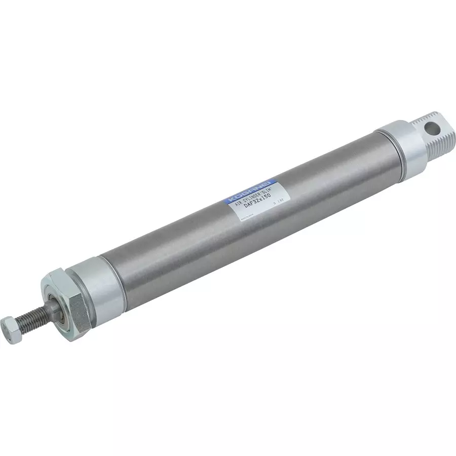 KOGANEI 150 mm Stroke Slim Cylinder Heat Resistant Double Acting 25 mm Diameter, DAF25X150-A