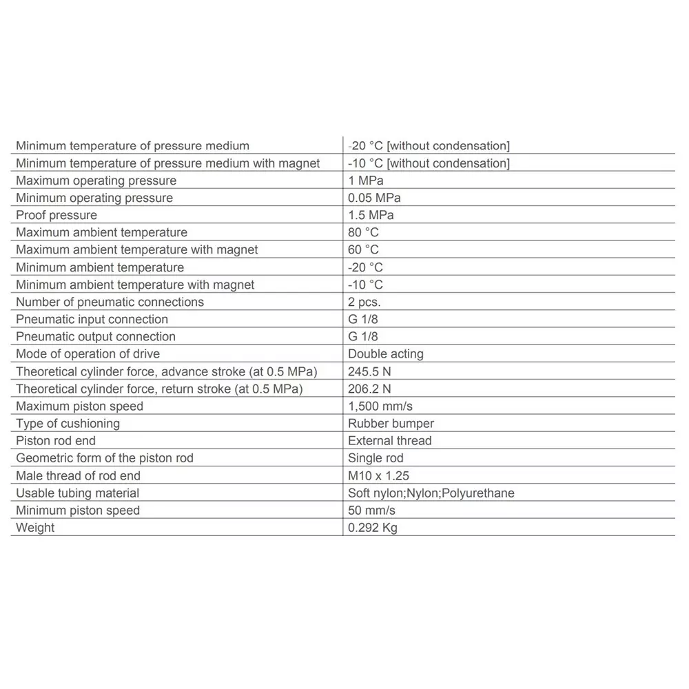SMC C85 25 mm Double Acting Air Cylinder, CD85N25-15-B