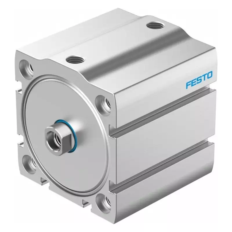Festo Pneumatic Compact Cylinder ADN 15 mm Stroke, 63 mm, ADN-S-63-15-I-P-A-F1A