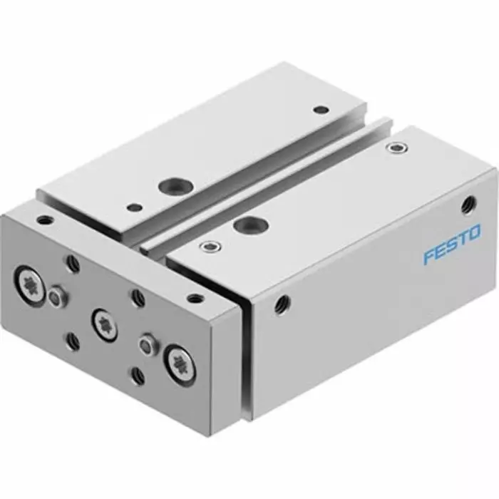 Festo Pneumatic Guided Cylinder DFM 20 mm Stroke, 16 mm, DFM-16-20-B-PPV-A-GF