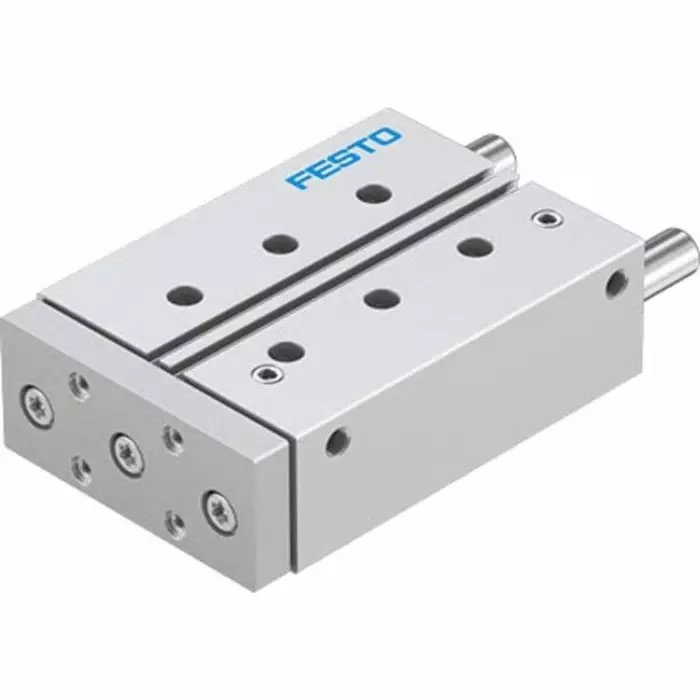 Festo Pneumatic Guided Cylinder DFM 100 mm Stroke, 32 mm, DFM-32-100-P-A-KF-F1A