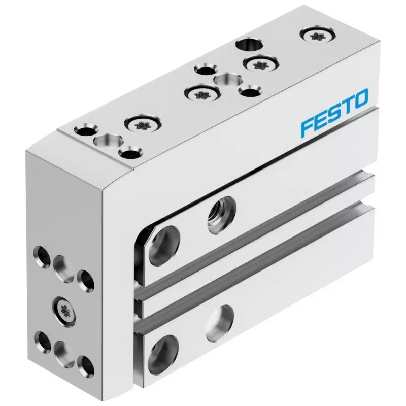 Festo Pneumatic Guided Cylinder DGSS 25 mm Stroke, 10 mm, DGSS-10-25-E1A