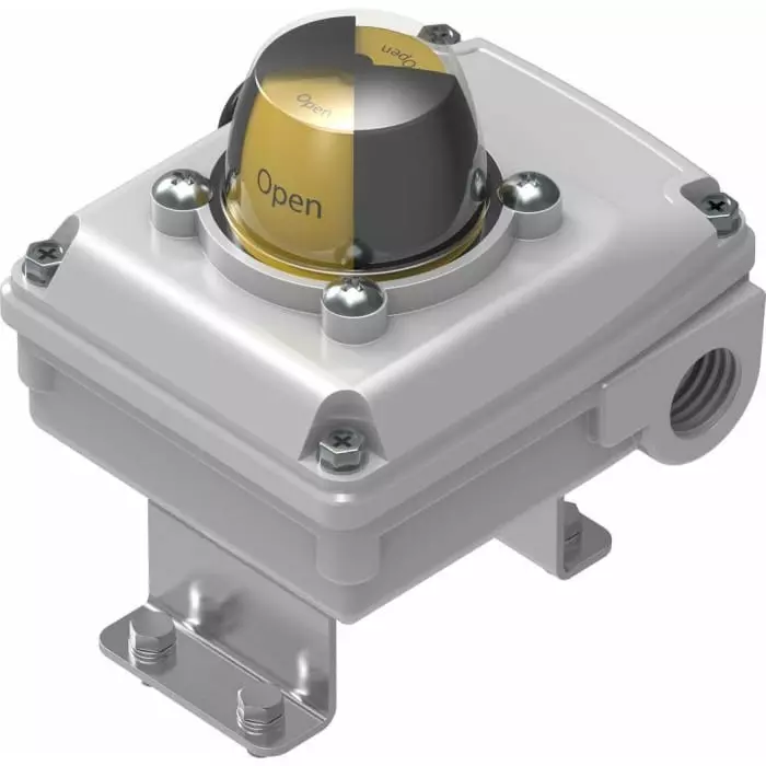 Festo Sensor Box Pneumatic Sensor, IP67, 0 - 250V, Electric Operation, SRBC, SRBC-CA3-YR90-MW-22A-1W-C2P20