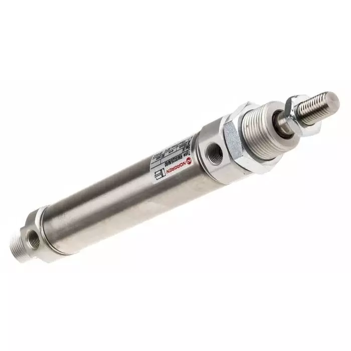 Norgren Pneumatic Piston Rod Cylinder Roundline Cylinder-25 mm Bore 80 Stroke RM/8000/M Series Double Acting, RM/8025/M/80