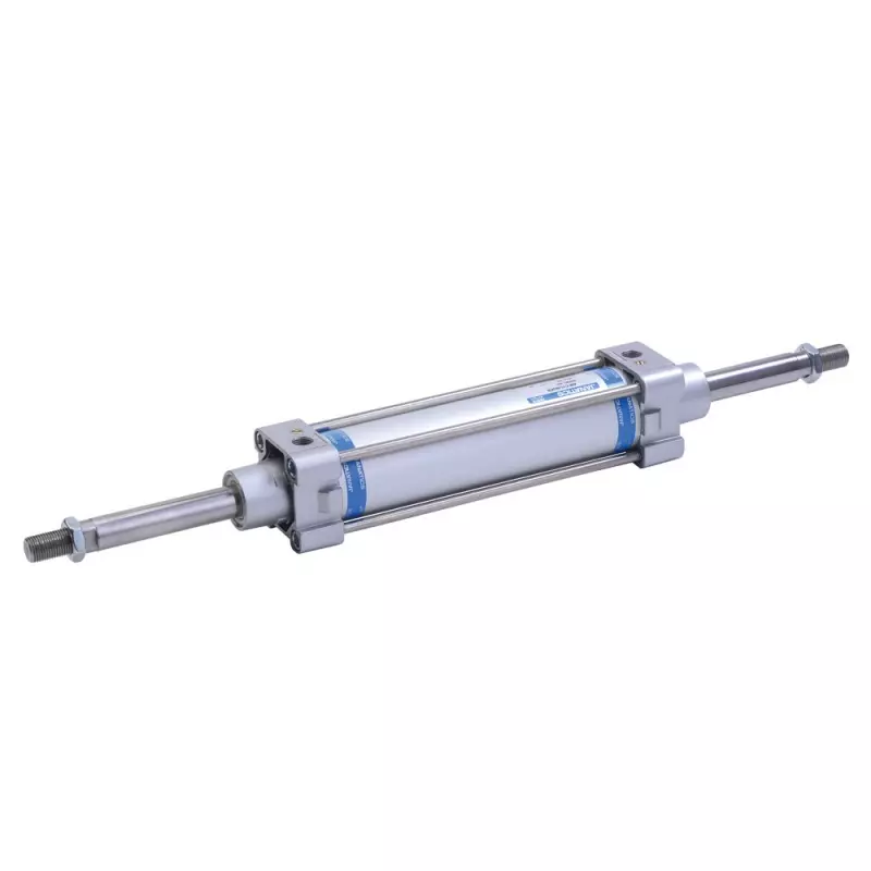 Janatics Double Acting Pneumatic Cylinder Double End Without Magnetic 63 mm Bore Dia. 200 mm Stroke Length, A26063200O