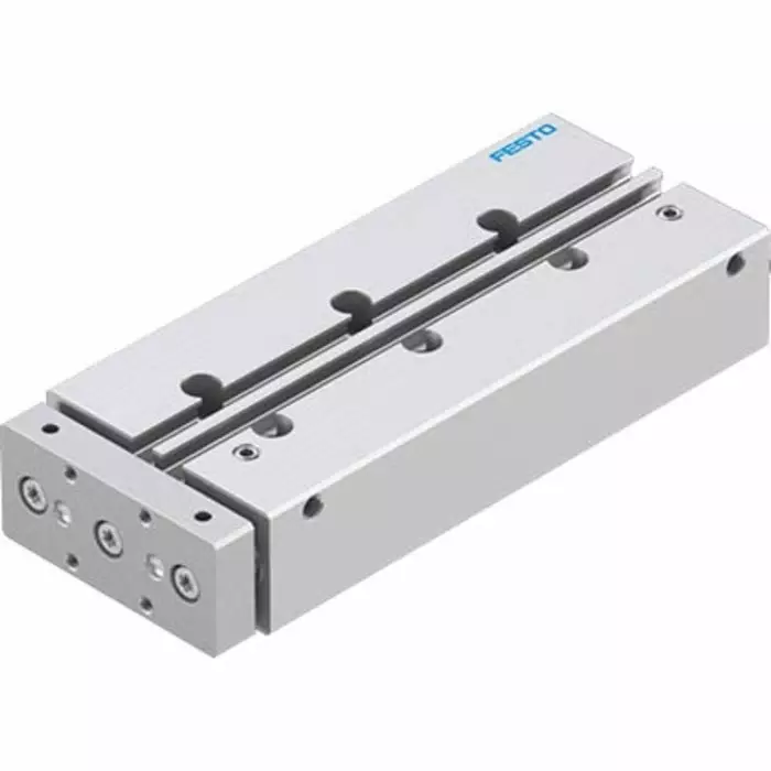 Festo Pneumatic Guided Cylinder DFM 100 mm Stroke, 12 mm, DFM-12-100-P-A-GF-F1A