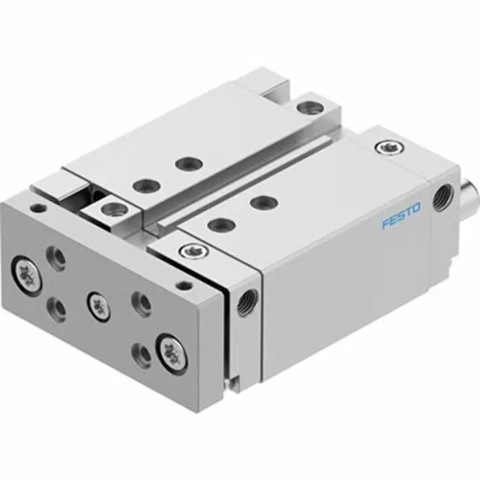 Festo Pneumatic Guided Cylinder DFM 40 mm Stroke, 25 mm, DFM-25-40-B-PPV-A-GF
