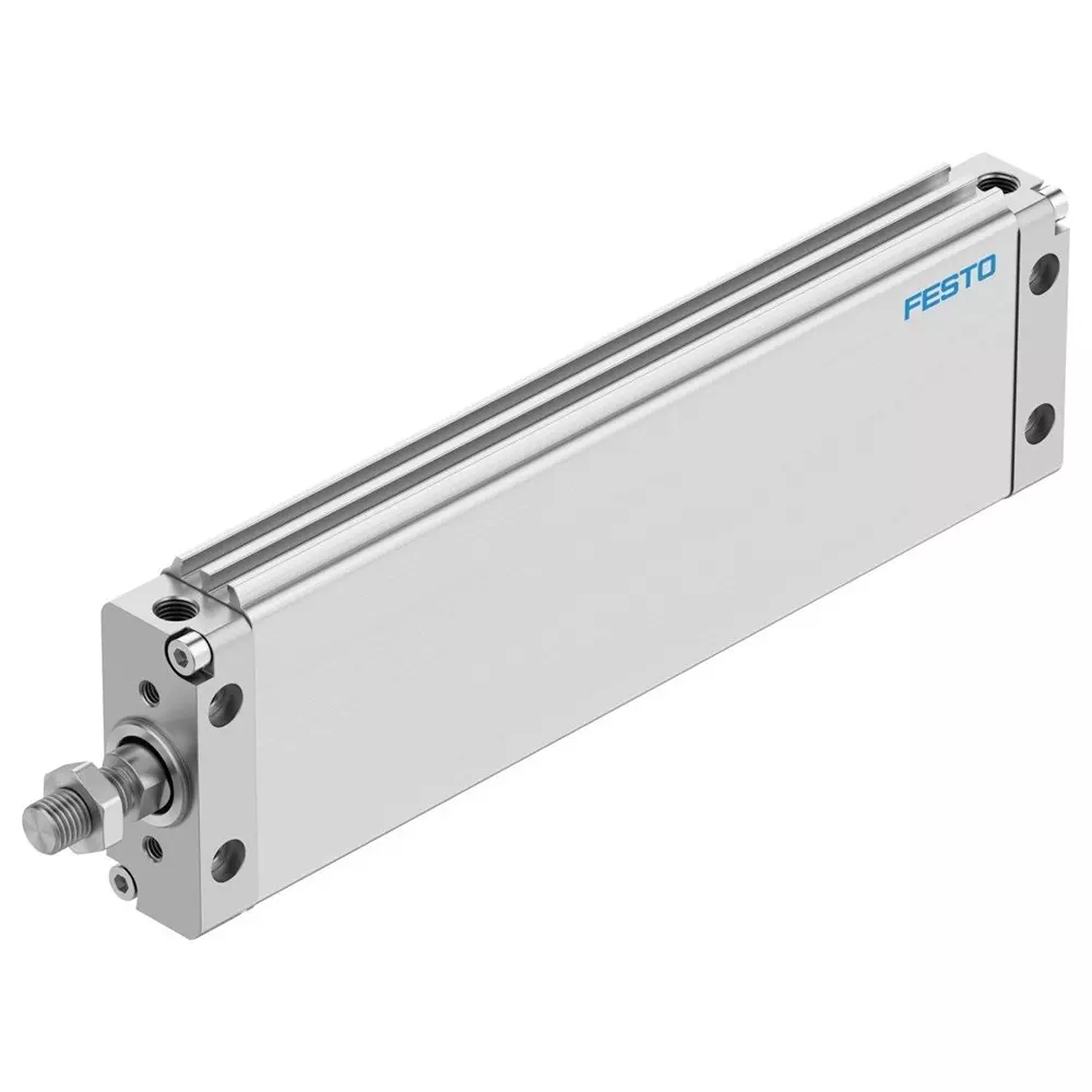 FESTO Flat Cylinder Piston Rod 0.1 Mpa - 1 Mpa Operating Pressure, 161286