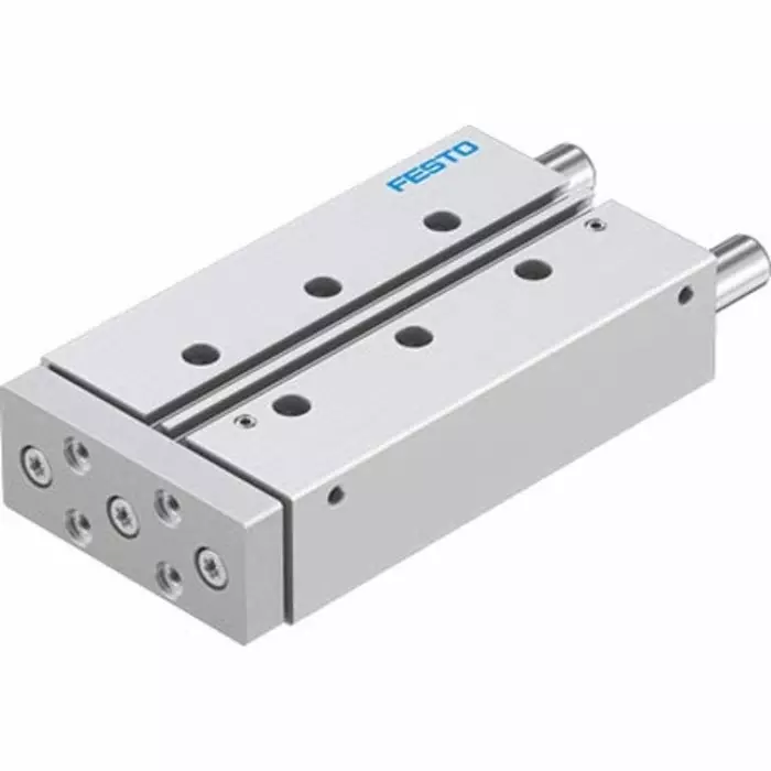 Festo Pneumatic Guided Cylinder DFM 100 mm Stroke, 20 mm, DFM-20-100-P-A-GF-F1A