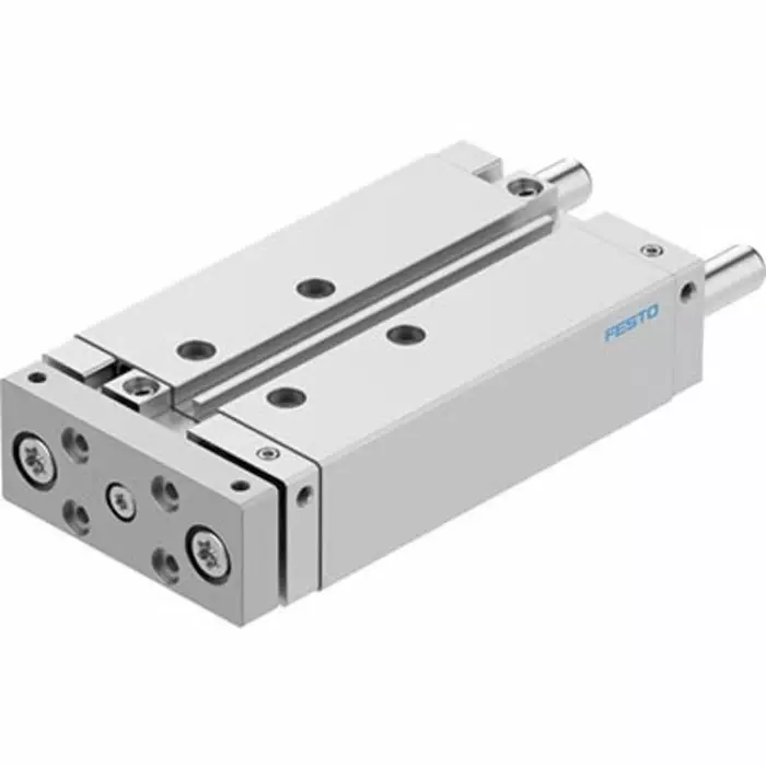 Festo Pneumatic Guided Cylinder DFM 80 mm Stroke, 20 mm, DFM-20-80-B-PPV-A-KF