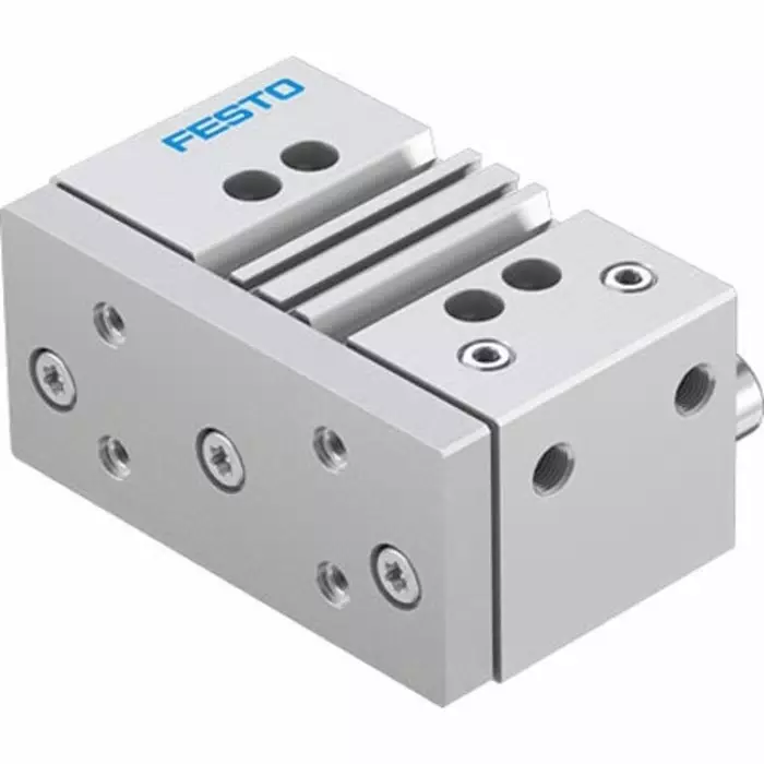Festo Pneumatic Guided Cylinder DFM 25 mm Stroke, 63 mm, DFM-63-25-P-A-GF-F1A