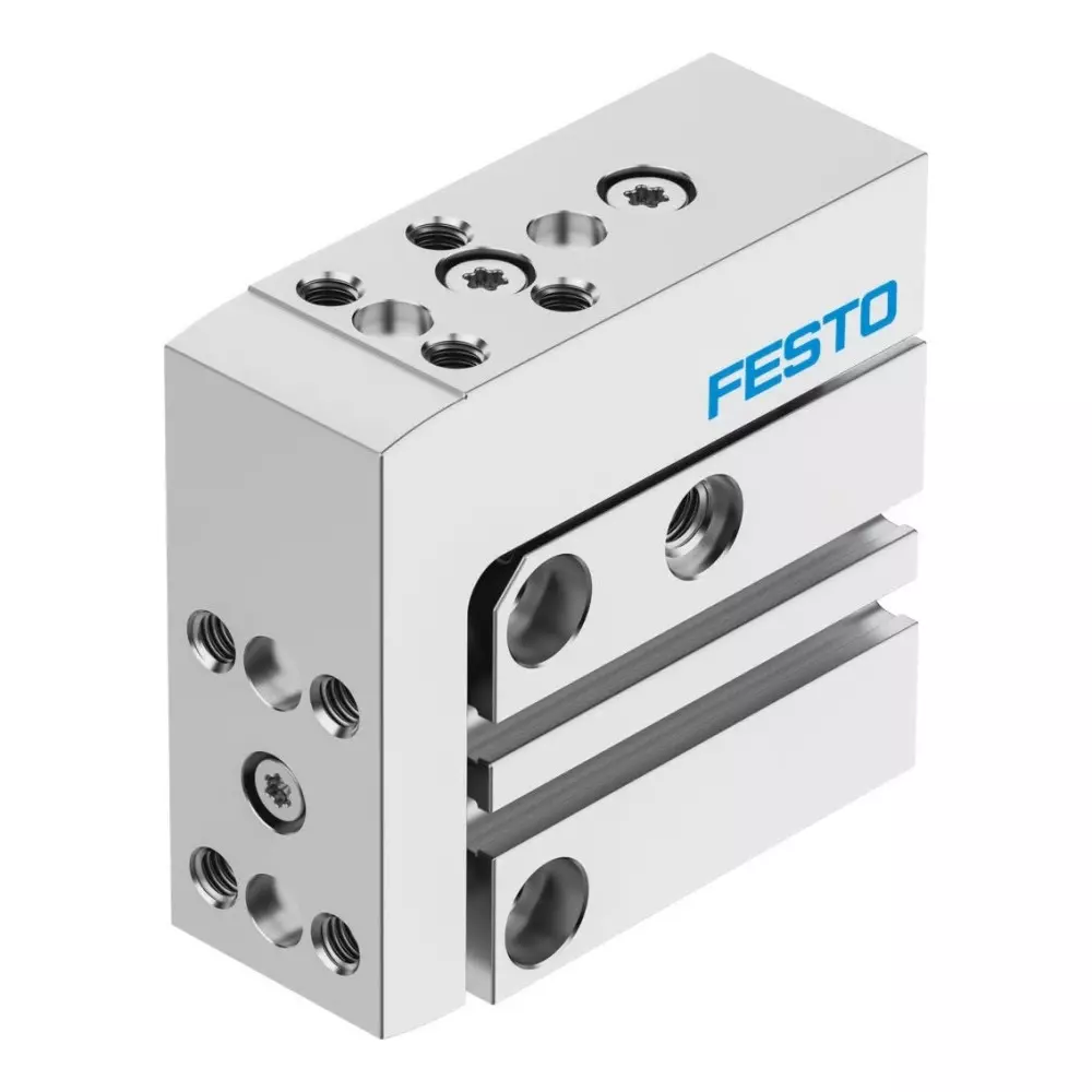Festo Pneumatic Guided Cylinder DGSS 5 mm Stroke, 10 mm, DGSS-10-5-E1A