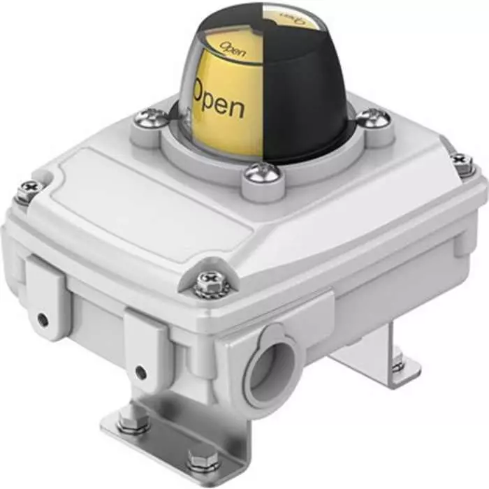 Festo Switch Pneumatic Switch, SRBC Series, 0 - 30 V DC, SRBC-CA3-YR90-MW-1-1WG-M12