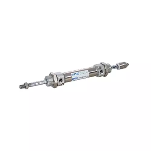 Airtac MIC Series Double Acting Mini Cylinder With Cushion 25 mm Bore Dia. 400 mm Stroke Length