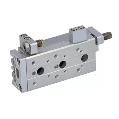 Airtac HLS Series Precision Slide Cylinder Double Acting 20 mm Bore Dia. 75 mm Stroke Dia.