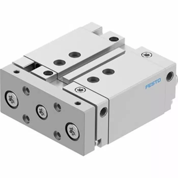 Festo Pneumatic Guided Cylinder DFM 30 mm Stroke, 32 mm, DFM-32-30-B-PPV-A-GF