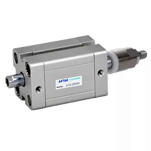 Airtac ACE Series Double Acting Pneumatic Compact Cylinder 20 mm Bore Dia. 5 mm Stroke Length