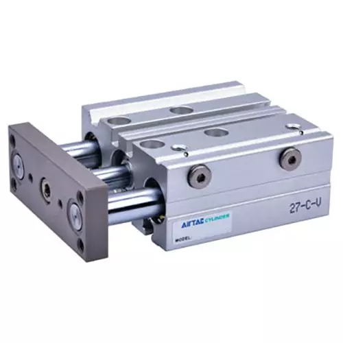Airtac TCM Series Tri-Rod Pneumatic Cylinder Double Acting 6 mm Bore Dia. 15 mm Stroke Length