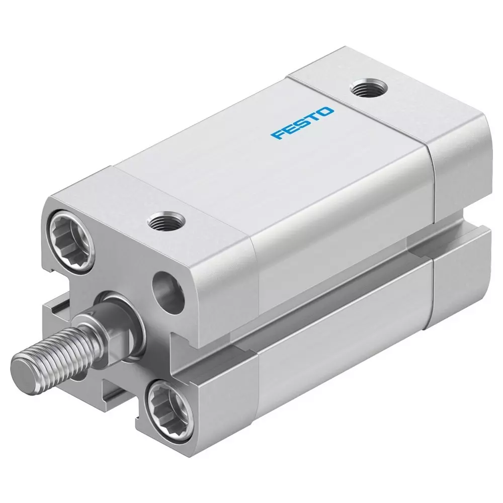 FESTO Compact Cylinder Piston Rod Profile Barrel Design 0.1 Mpa - 1 Mpa Operating Pressure, 536218