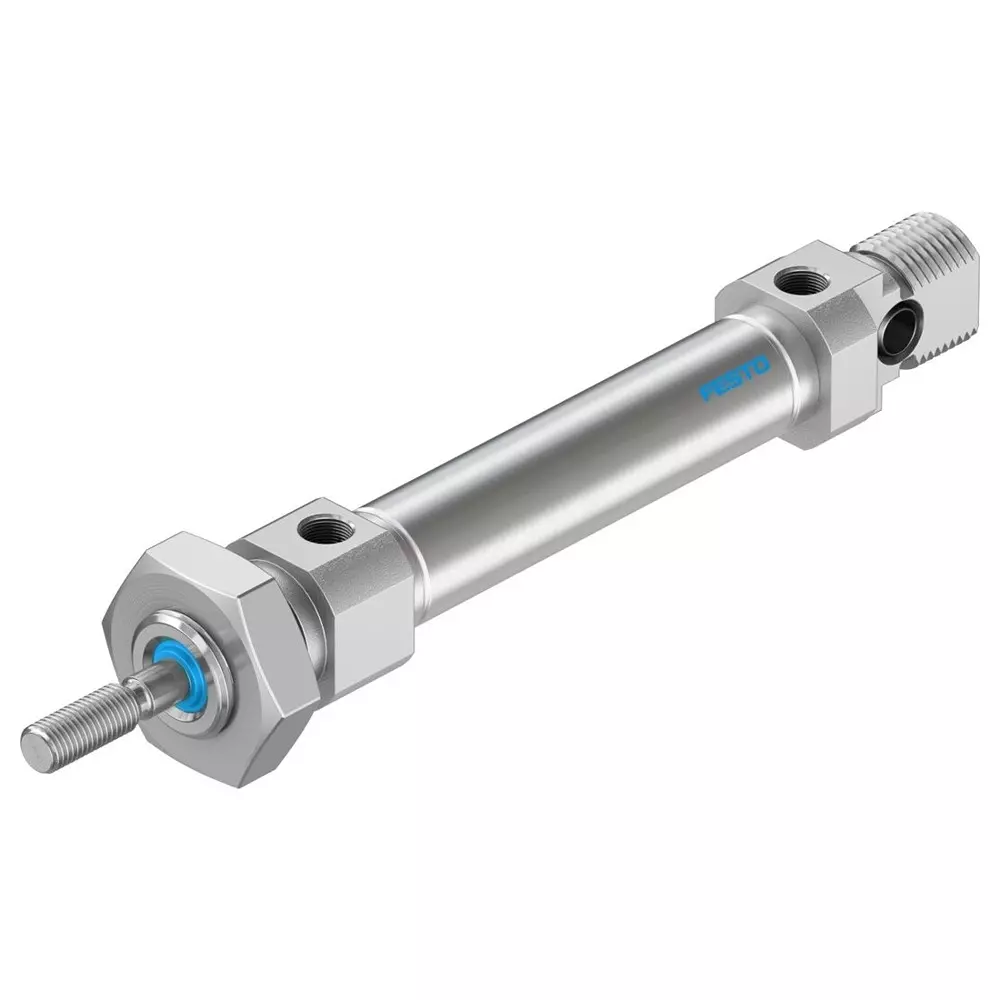 FESTO ISO Cylinder Piston Rod Barrel Design 0.15 Mpa - 1 Mpa Operating Pressure, 19184