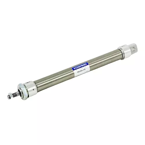 KOGANEI 150 mm Stroke Slim Cylinder Square Rod Double Acting 20 mm Diameter, DAL20X150-I