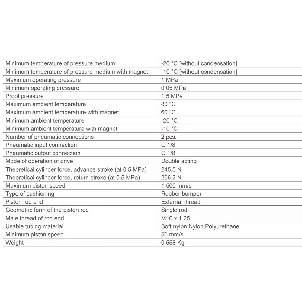 SMC 25 mm Bore 160 mm Stroke Auto Switching Round ISO Cylinder, CD85N25-160-B