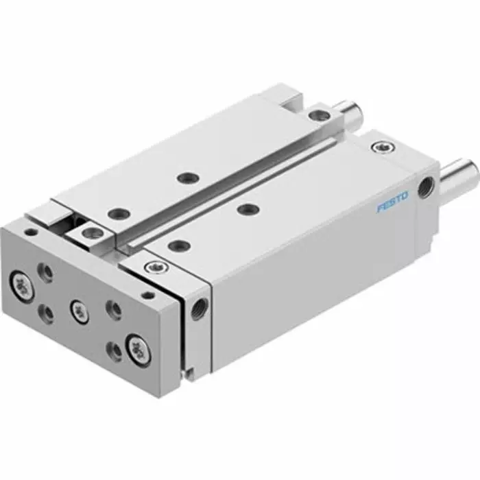 Festo Pneumatic Guided Cylinder DFM 80 mm Stroke, 25 mm, DFM-25-80-B-PPV-A-KF
