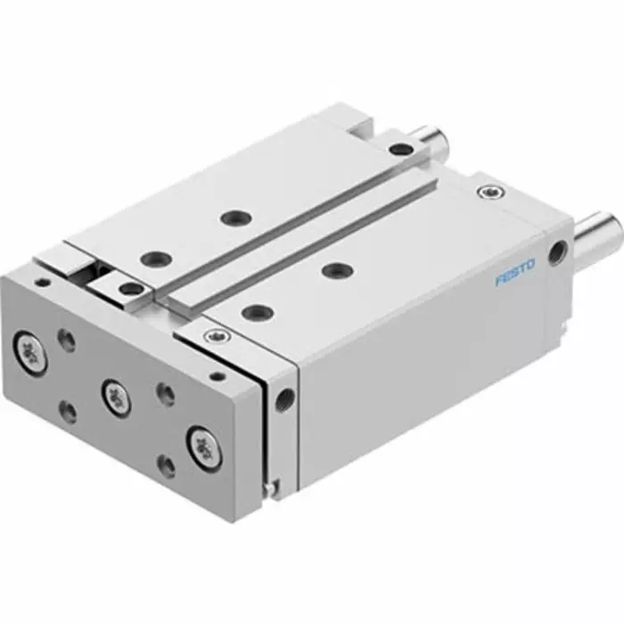 Festo Pneumatic Guided Cylinder DFM 80 mm Stroke, 40 mm, DFM-40-80-B-PPV-A-GF
