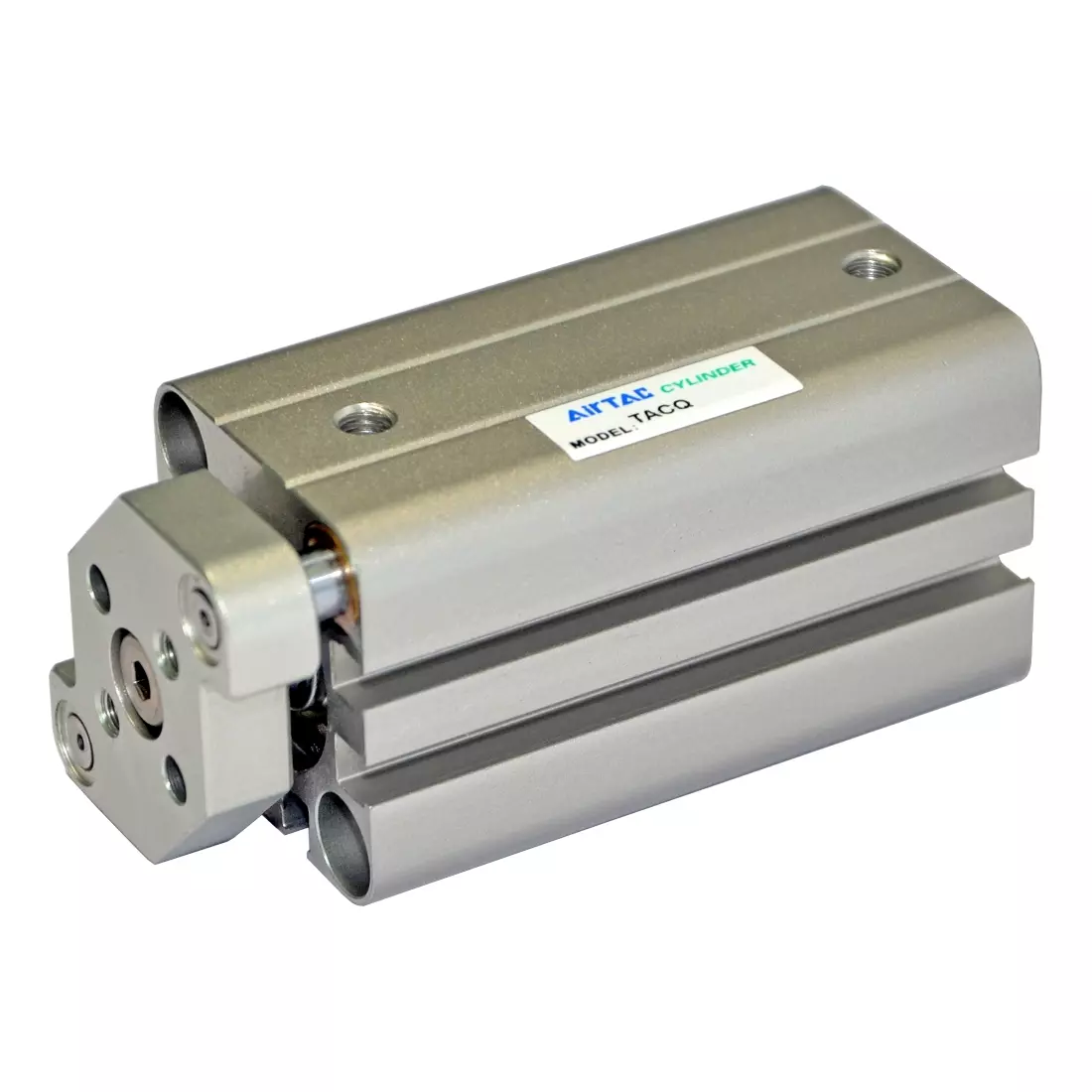 Airtac TACQ Series Compact Cylinder With Guide and Magnet Double Acting Type 5 mm Stroke and 40 mm Bore Diameter