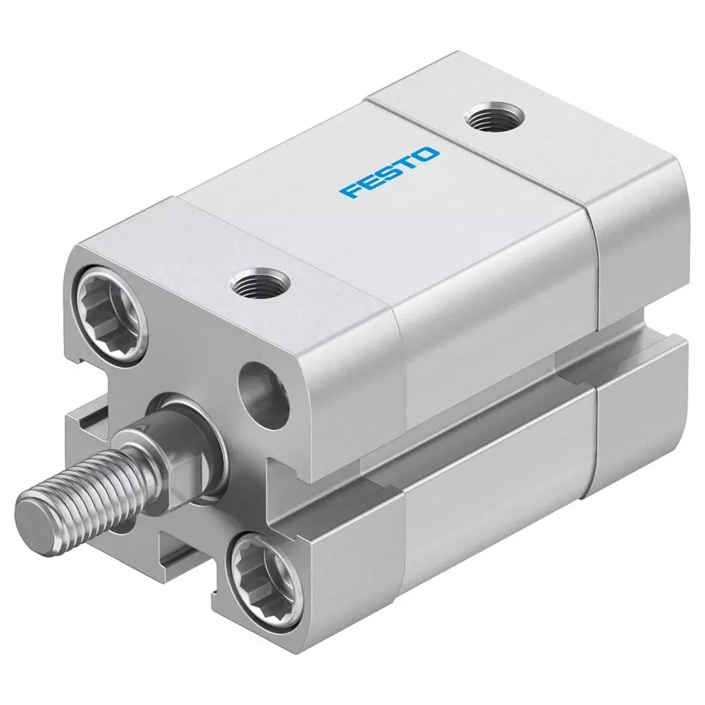 FESTO Compact Cylinder 0.1 Mpa - 1 Mpa Operating Pressure M5 Pneumatic Connection 22 g Moving Mass, 536220