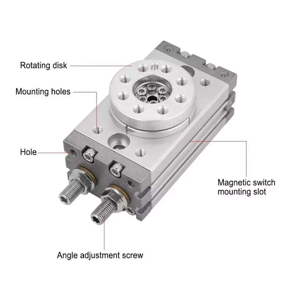 TECHNO Pneumatic Cylinder 30 mm Bore Size, MSQB-30A